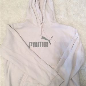 Puma hoodie light pink